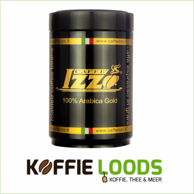 Izzo Gold 12 stuks koffiebonen 100% Arabica 250 gram