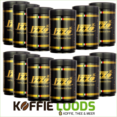 Izzo Gold 12 stuks koffiebonen 100% Arabica 250 gram