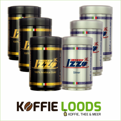 Proefpakket Izzo Koffiebonen 6x250 gram