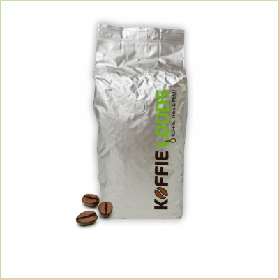 Koffie Loods Mokka 1kg koffiebonen