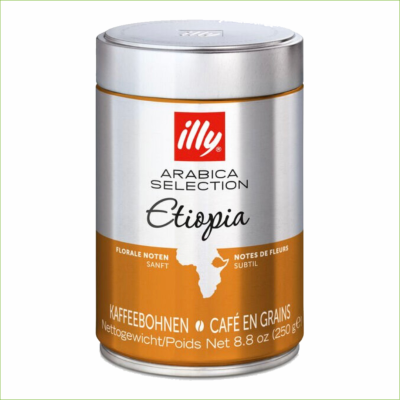 Illy ethiopie 250 gram koffiebonen 12 stuks
