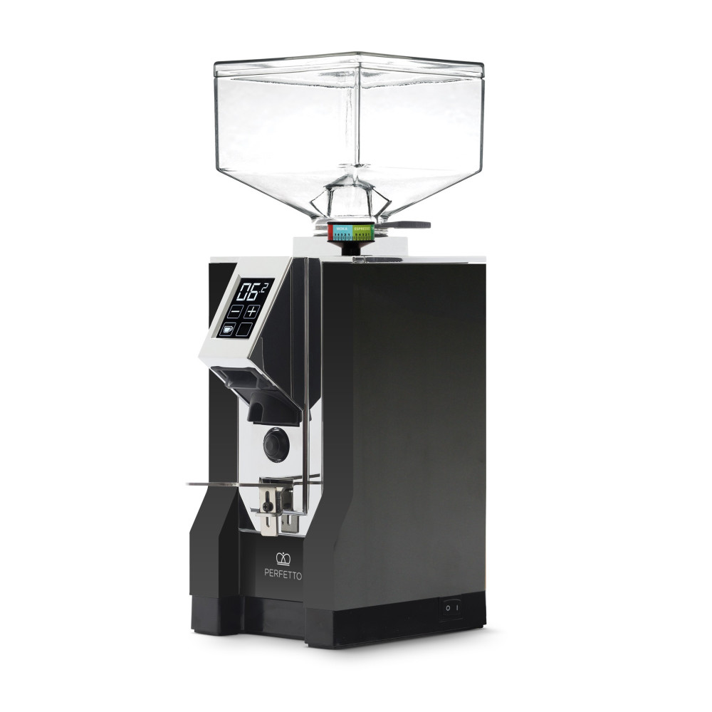 Eureka mignon perfetto mat zwart + chroom - 