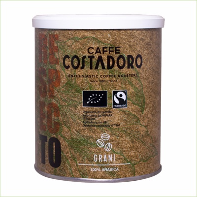 Costadoro Biologische & Fairtrade koffiebonen 250 gram