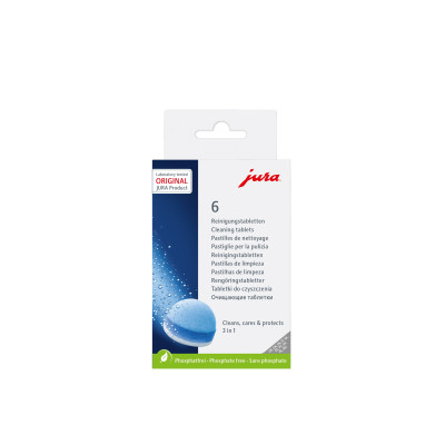 Jura reinigingstabletten 3 in 1  | 6 stuks