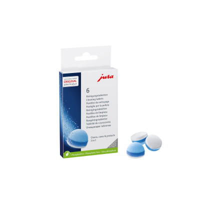 Jura reinigingstabletten 3 in 1  | 6 stuks