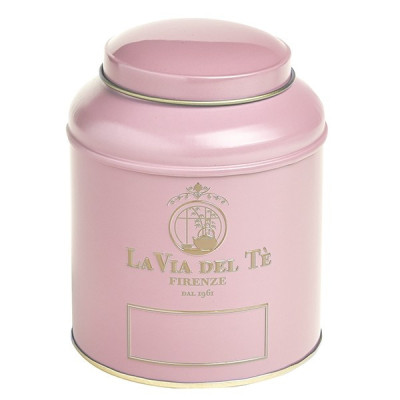 Theeblik la via del té 125 gram licht roze
