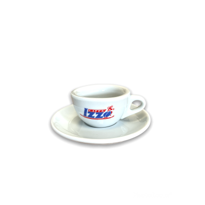 2 stuks Izzo kop en schotel espresso