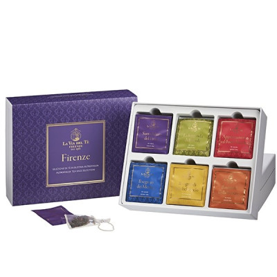 Theecadeau Geschenkdoos Firenze Paars