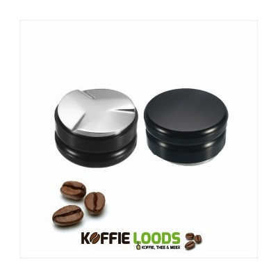 Koffietamper macaron 58mm zwart