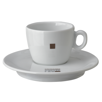 Coffeelab cappuccino kop en schotel