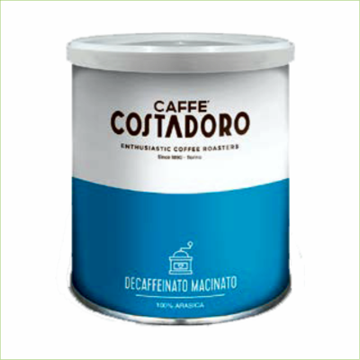 Costadoro 100% Arabica Decaffeinato gemalen