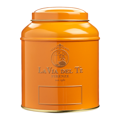 Theeblik la via del te 125 grams oranje