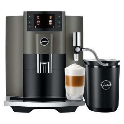 JURA E8 Dark Inox (EC) + €90 Gratis proefpakket