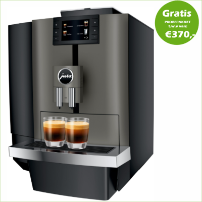 JURA X4 Dark Inox (EA) + Gratis Proefpakket