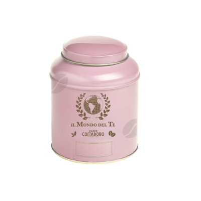 Theeblik il Mondo del Te 125 grams pastelkleur lichtroze