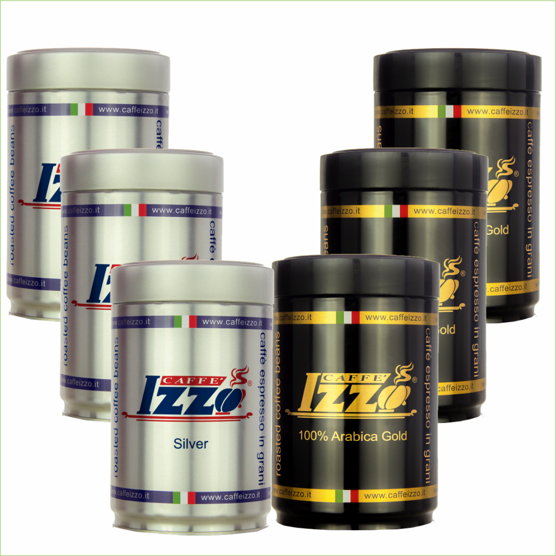 Versuch Izzo Kaffeebohnen 6x250 Gramm