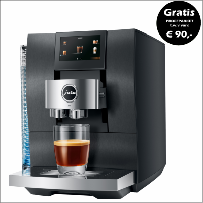 JURA Z10 Aluminium Black (EA) + Gratis Proefpakket -
