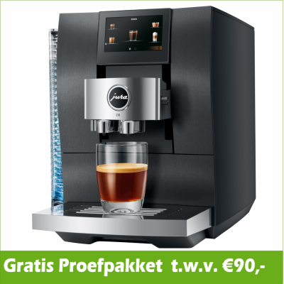 JURA Z10 Aluminium Black (EA) + Gratis Proefpakket -