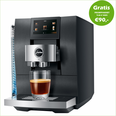 JURA Z10 Aluminium Black (EA) + Gratis Proefpakket