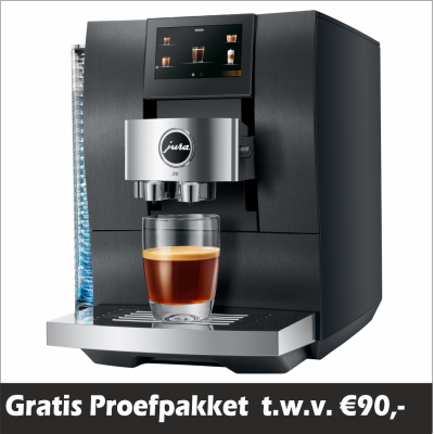 JURA Z10 Aluminium Black (EA) + Gratis Proefpakket -