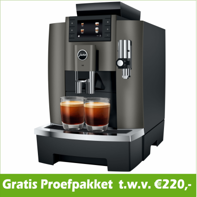 JURA W8 Dark Inox (EA) + Kostenloses Testverpackung