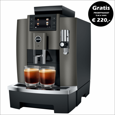 JURA W8 Dark Inox (EA) + Kostenloses Testverpackung