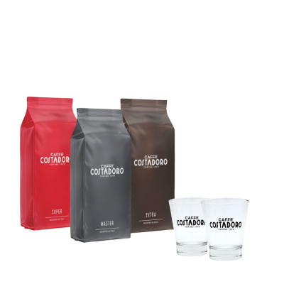 Kaffeebohne-Testverpackung t.w.v. 40, -