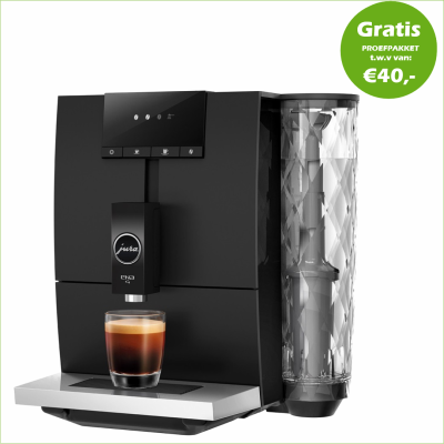 JURA ENA 4 Full Metropolitan Black (EA) + gratis proefpakket -