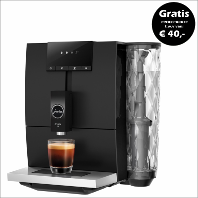 JURA ENA 4 Full Metropolitan Black (EA) + gratis proefpakket -