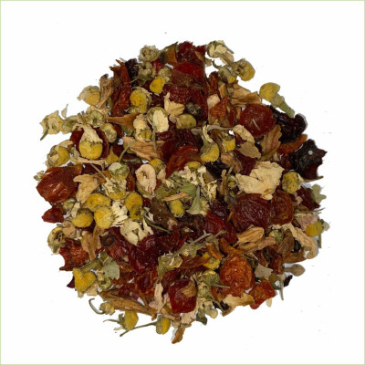 Kurkuma en vlierbloesem kruidenthee 1kg - aanbieding