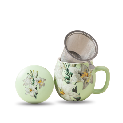 Luxuriöses Teeset in Mint