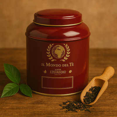 Pre order - Theeblik il Mondo del Te 125 grams bordeauxrood - 