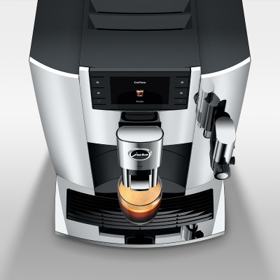 JURA E8 Chrome (EB) + Gratis Proefpakket