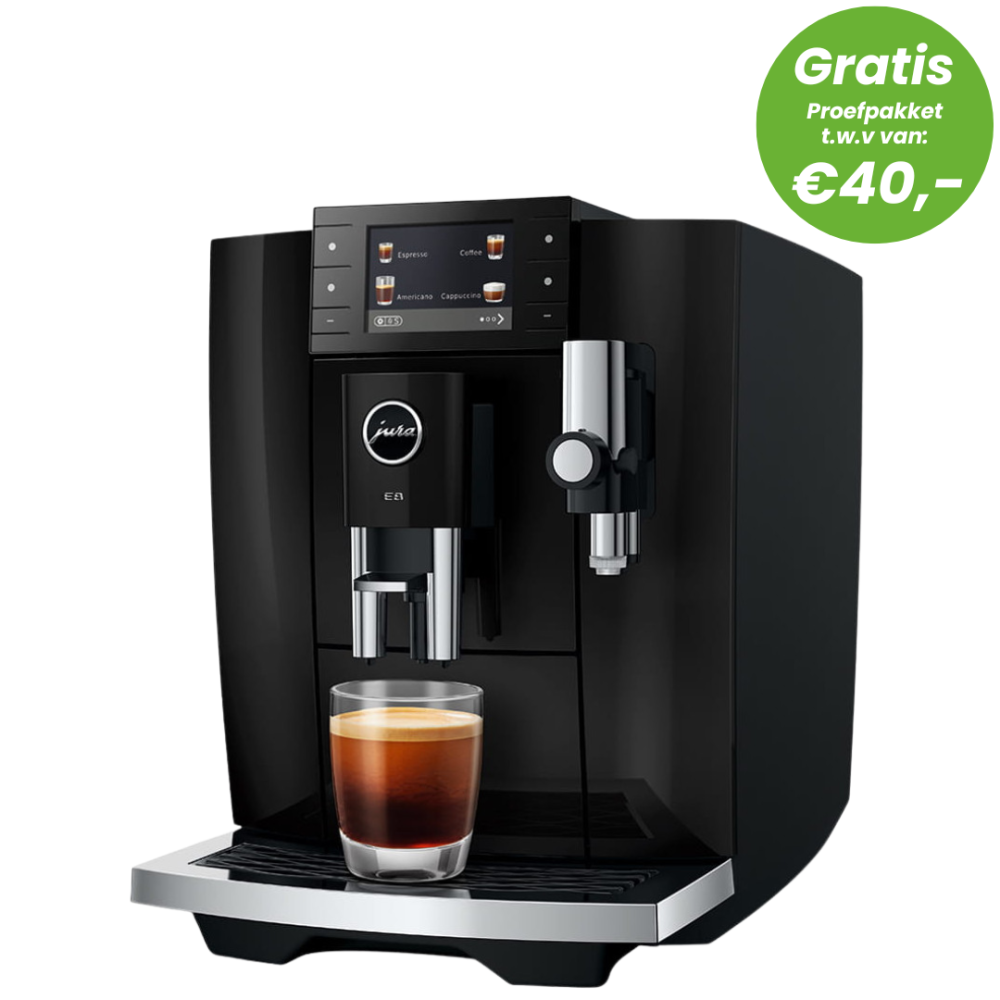 Jura E8 Cosmic Black (ED) + Kostenloses Testverfahren EUR 90, -