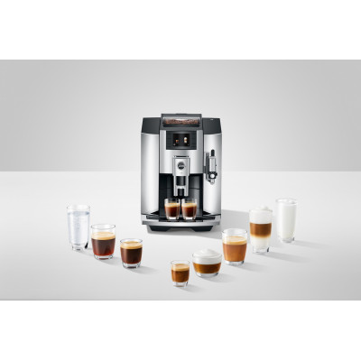 JURA E8 Chrome (EB) + Gratis Proefpakket