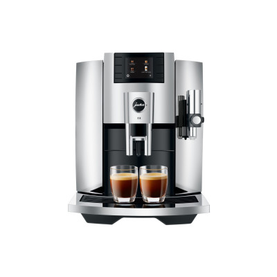 JURA E8 Chrome (EB) + Gratis Proefpakket